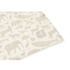 Multidoek Jollein Hydrofiel 115x115 Animals Nougat 2-pack