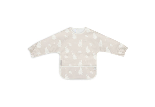 Slabber Jollein Met Mouw Waterproof Nijntje en Snuffy Nougat