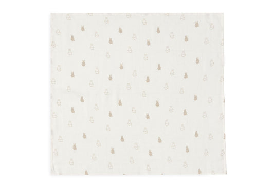 Multidoek Jollein Hydrofiel 70x70 Nijntje Nougat 3-pack