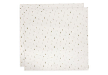 Multidoek Jollein Hydrofiel 115x115 Nijntje Olive Green 2-pack