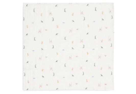 Multidoek Jollein Hydrofiel 70x70 Jungle Jambo 3st