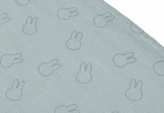 Multidoek Jollein Hydrofiel 115x115 Nijntje Silhouettes Sea Green 2 stuks