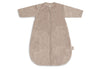 Slaapzak Jollein Afritsbare Mouw Rond Velvet Milky Coffee 60cm