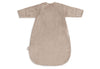 Slaapzak Jollein Afritsbare Mouw Rond Velvet Milky Coffee 60cm
