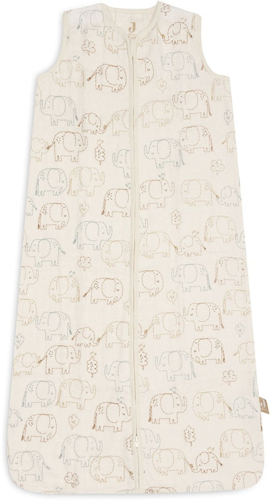 Slaapzak Jollein Hydrofiel Elephant Tales 90 cm