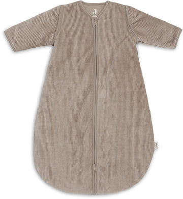 Slaapzak Jollein Afritsbare Mouw Rib Milky Coffee 110 cm