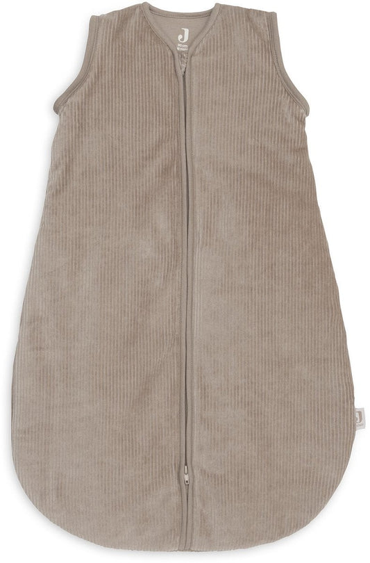 Slaapzak Jollein Afritsbare Mouw Rib Milky Coffee 110 cm
