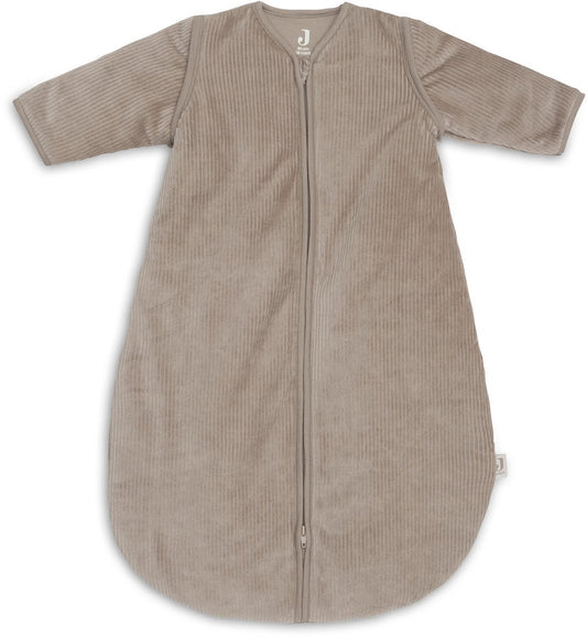 Slaapzak Jollein Afritsbare Mouw Rib Milky Coffee 70cm