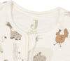 Slaapzak Jollein Afritsbare Mouw Barn Buddies 70cm
