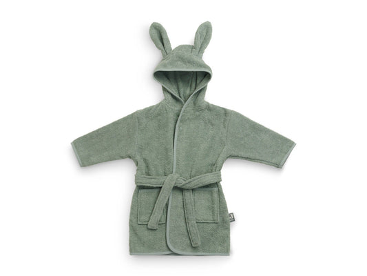 Badjas Jollein 1-2 jaar Badstof Ash Green