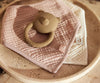 Slabber Bandana Jollein Hydrofiel Wild Rose/Oatmeal 2 -pack