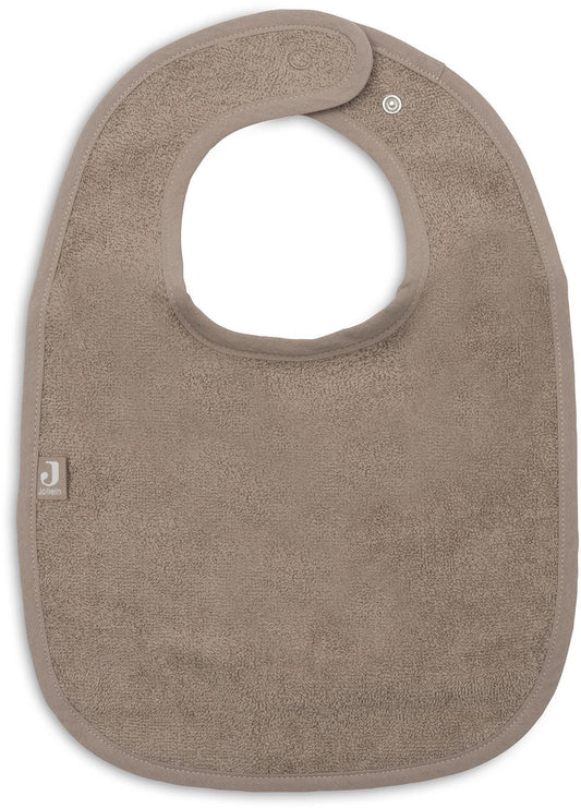 Slabber Jollein Badstof Sand/Milky Coffee 2st.