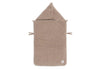 Voetenzak Autostoel Jollein Cloudy Rib Milky Coffee