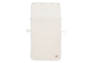 Voetenzak Autostoel Jollein Cloudy Rib Oatmeal