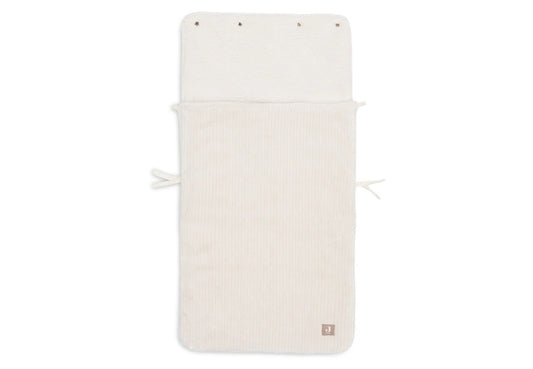 Voetenzak Autostoel Jollein Cloudy Rib Oatmeal