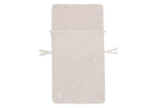 Voetenzak Autostoel Jollein Basic Knit Oatmeal