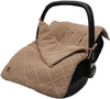 Voetenzak Jollein Autostoel Check Knit Biscuit