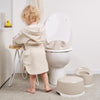 Toiletverkleiner Bébé-Jou De Luxe Taupe