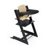 Set | Kinderstoel Stokke® Tripp Trapp® Black + Babyset + Eetblad
