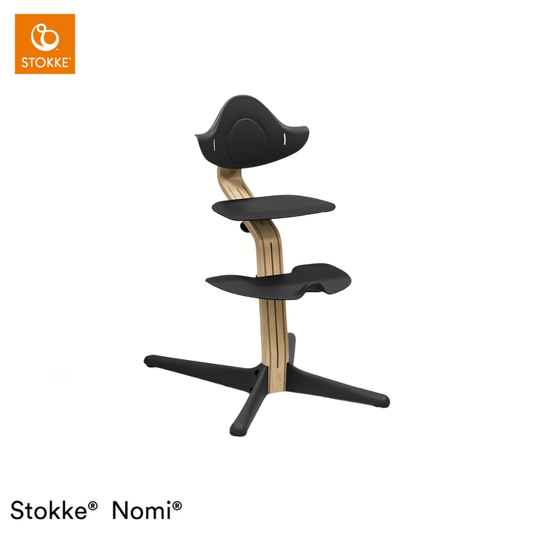Kinderstoel Stokke® Nomi Black/Oak