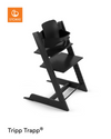 Set | Kinderstoel Stokke® Tripp Trapp® Black + Newbornset + Babyset