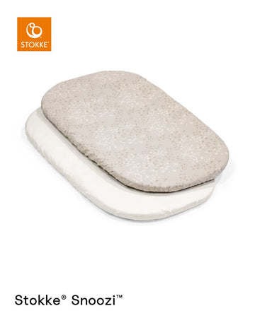 Hoeslaken Wieg Stokke® Snoozi™ Vanilla Dandelion 2-pack