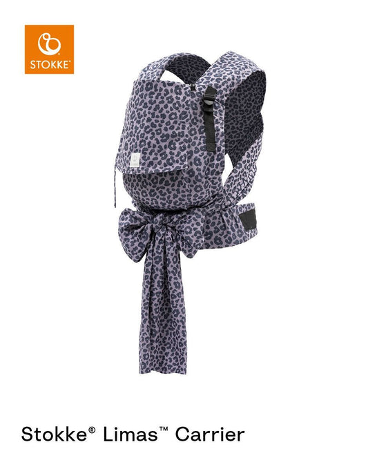 Buikdrager Stokke® Limas™ OCS Plus Leopard Lilac