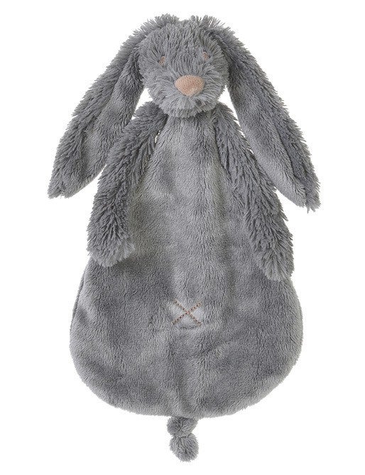 Knuffeldoekje Happy Horse Rabbit Richie Deep Grey