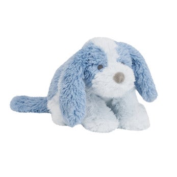 Knuffel Happy Horse Dog Driver Blue 28cm