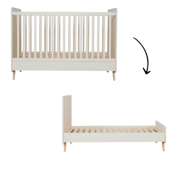 Meegroei Ledikant Quax Loft Clay