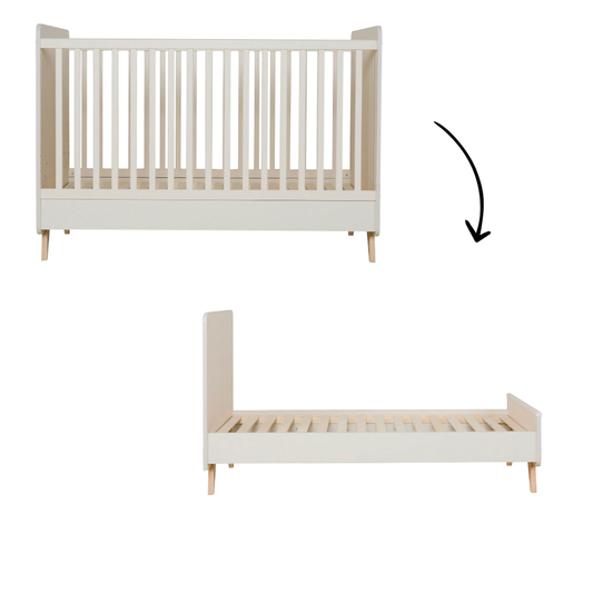 Meegroei Ledikant Quax Loft Clay