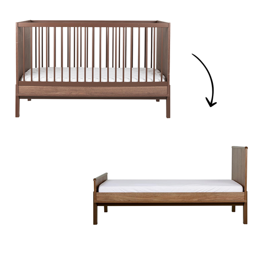 Meegroei Ledikant Quax Ashi Chestnut 70x140