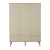 Kast Quax Flow Clay & Oak 3-deurs