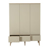 Kast Quax Flow Clay & Oak 3-deurs