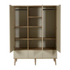 Kast Quax Flow Clay & Oak 3-deurs