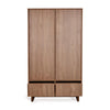 Kast Quax Kyo Walnut 2-deurs