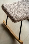 Voetenbank Quax Hocker Rocker de Luxe Teddy Stone