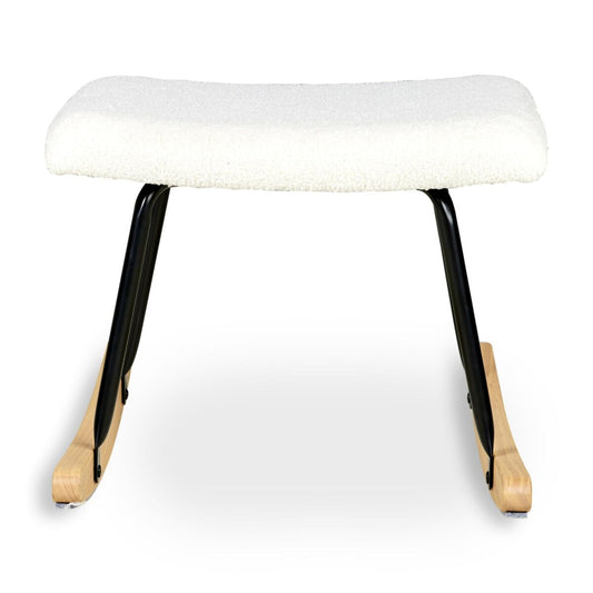 Voetenbank Quax Basic Bouclé Cream Sheep