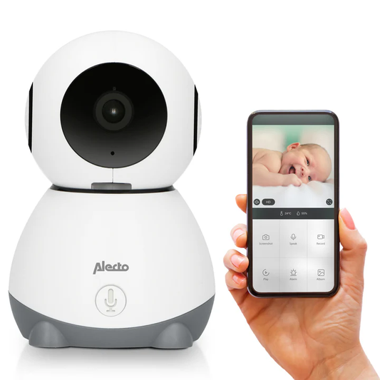 Babyfoon Alecto Wifi SMARTBABY10 White/Grey