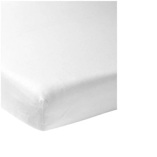 Hoeslaken Meyco Home 1-pers Wit