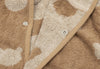 Badjas Jollein Badstof Jacquard Teddy Bear 1-2jaar