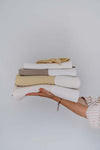 Deken Ledikant Koeka Cotton Fleece Sage