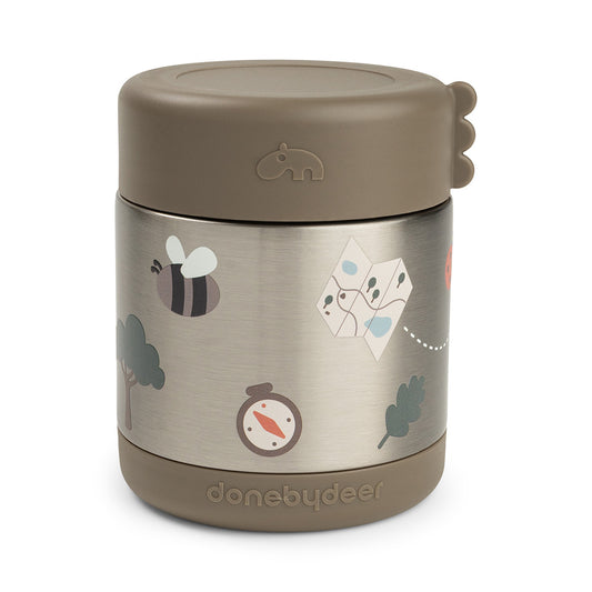 Voedselcontainer Thermos Done By Deer Tiny Trails Sand