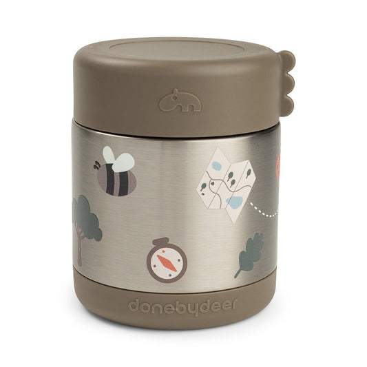 Voedselcontainer Thermos Done By Deer Tiny Trails Sand