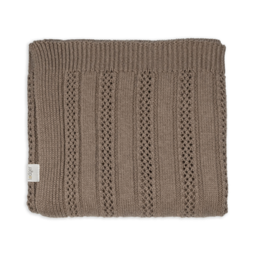 Deken Lodger Dreamer Pointelle Merino 80x100 Buffalo