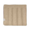 Deken Lodger Dreamer Pointelle Merino 80x100 Beige