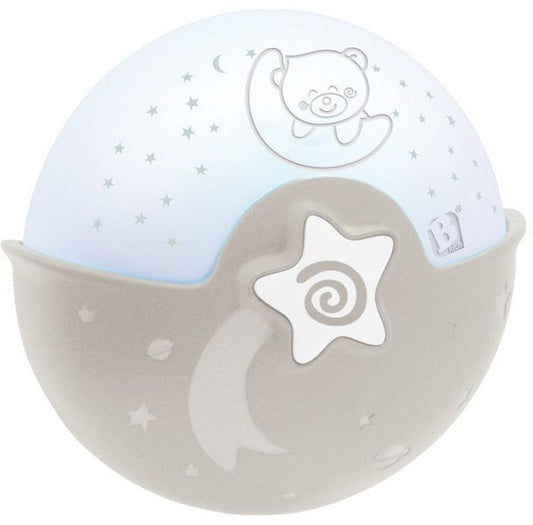 Nachtlamp & Projector Infantino Grey
