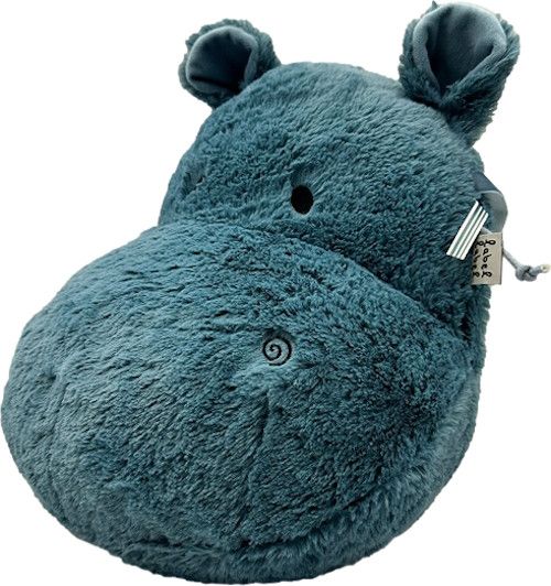 Wanddecoratie Label Label Hippo Harvey Blue