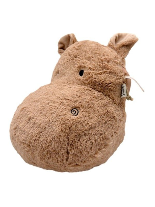 Wanddecoratie Label Label Hippo Harvey Nougat