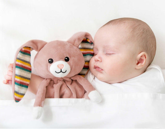 Knuffeldoekje Zazu Baby Comforter Becky het Konijn Roze